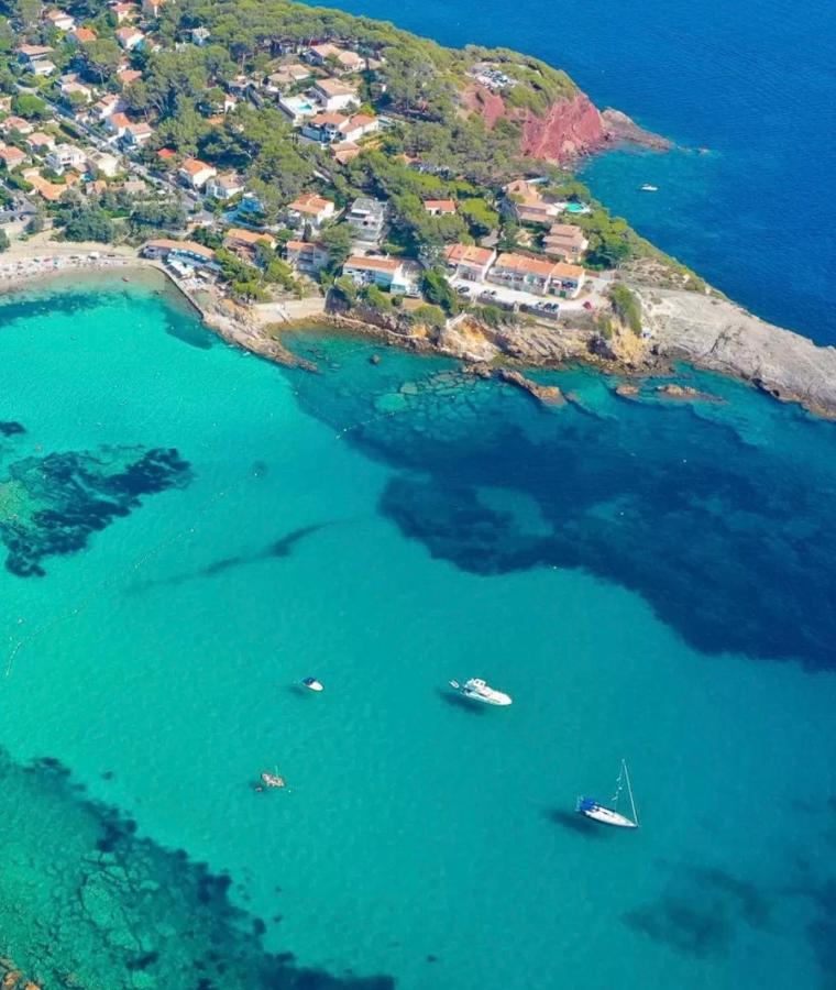T2 vue mer avec jardinet / plage et port à pied Sanary-sur-Mer Esterno foto